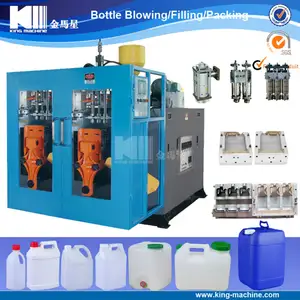 HDPE/LDPE PP şişe ekstrüzyon şişirme makinesi