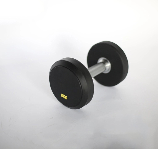 Профессиональный тренажер для веса в тренажерном зале, резиновая круглая гантеля для бодибилдинга, фитнеса