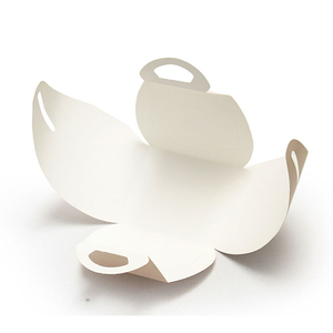 Portable Paper Packaging Wedding Favor <strong>Bridal</strong> Party Single 1 Cupcake <strong>Box</strong> - Product Image 4