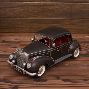 รถโมเดลโลหะย้อนยุค ปี <span class=keywords><strong>1955</strong></span> งานฝีมือคลาสสิก สเกล 1:12 ของตกแต่งบ้านสไตล์ย้อนยุค งานแฮนด์เมด ของขวัญงานฝีมือ - Product Image 6