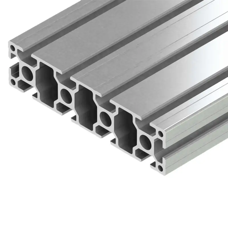 Palo in alluminio a tubo quadrato in alluminio per sistema di montaggio della serra