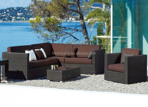 Sofá Esquinero Reclinable de Ratán de 3 a 4 Plazas - Product Image 5