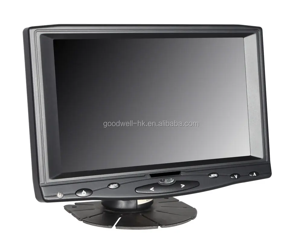 1024X600 di Piccola Dimensione 7 Pollici Auto Monitor Touch Screen con Ingresso HD-MI, USB per il Tocco, DC12V di Ingresso di Alimentazione