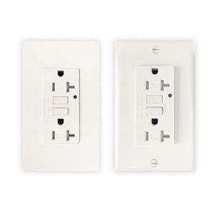 Gfci receptacle 20a 125v אמריקאי סוג בדיקה אוטומטי פונקציה tfer עמיד נעילה חכם nfc קיר שקע etl אישר - Product Image 2