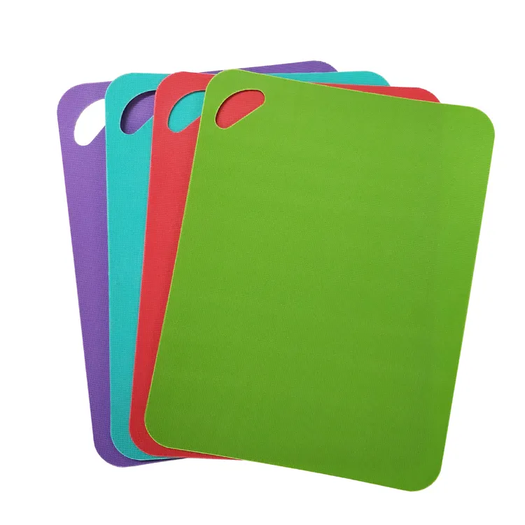 Plastic Cutting Chopping Board Mats Approved Food Safe Waffle Bottom For Kitchen Tables Outside