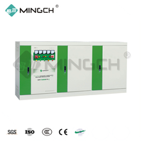 Régulateur de tension stabilisateur industriel CE / SGS Avr SBW-F- 800kva 1000kva 1200kva 380V 3 phases à contrôle individuel 100% de charge
