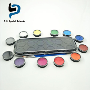 Kit de maquillage avec les personnages de dessins animés pour Halloween, peinture du visage, 12/16 couleurs, sûr pour les enfants - Product Image 2