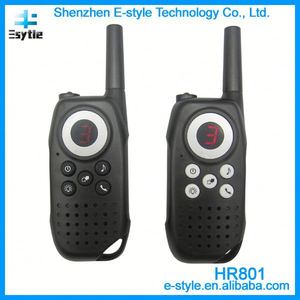 Hr801 0.5 W más pequeño walkie talkie 3 KM con 3 <span class=keywords><strong>canales</strong></span> para china alibaba proveedores - Product Image 1