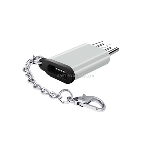 <span class=keywords><strong>Hembra</strong></span> 3,1 tipo <span class=keywords><strong>C</strong></span> <span class=keywords><strong>a</strong></span> Micro <span class=keywords><strong>USB</strong></span> macho Adaptador convertidor de conector - Product Image 5