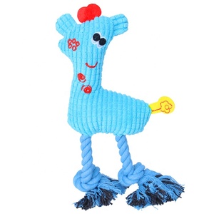 Di alta Qualità Chew Bite Resistente Pulizia Dei Denti Farcito Cervo Squeaky Peluche Cane di Animale Domestico Giocattolo - Product Image 2