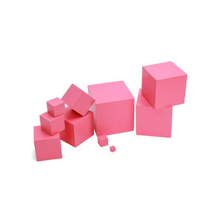 Giocattoli <span class=keywords><strong>Sussidi</strong></span> <span class=keywords><strong>Didattici</strong></span> Montessori di Legno Educativi Sugli Aiuti Alla Formazione Per Infantile Rosa Torre - Product Image 4
