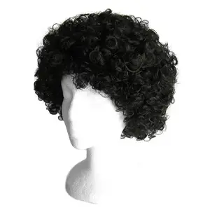 Synthetic party carnival halloween night club party afro wig