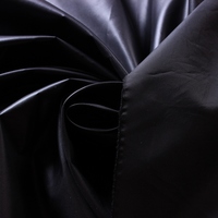 Tissu en taffetas de polyester microfibre ciré à l'huile, texture stable, facile à coudre, pour vêtements en duvet (matière intérieure et extérieure)