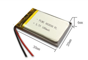<span class=keywords><strong>3</strong></span>,7 V 180 mAh lipo batterie lithium-polymer-batteriezelle 402030 - Product Image 2