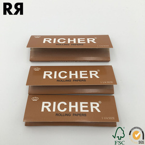 Pure Organic Rolling Paper King Size Natural Arabic Gum Bio Plant Fiber Paper Eco Friendly Herb Accessories - Product Image 2