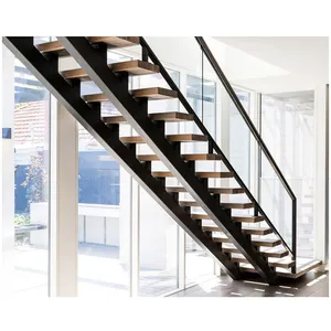 आधुनिक डिजाइन पोर्टेबल अनुकूलित डबल उलटना सीढ़ियों