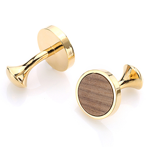 <span class=keywords><strong>Gemelli</strong></span> da Uomo OB per <span class=keywords><strong>Camicia</strong></span>, per Matrimoni e Anniversari, in Acciaio Inossidabile Placcato Oro/Nero/Argento, <span class=keywords><strong>Gemelli</strong></span> in Legno per Camicie da Uomo - Product Image 2