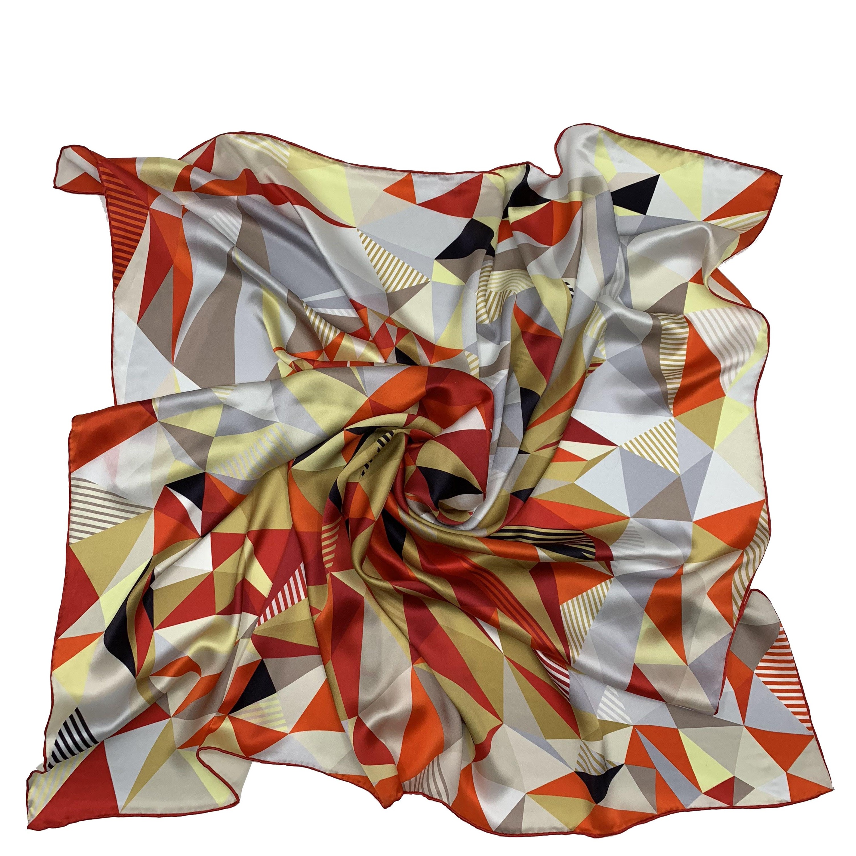 Excellente Qualité Foulard En Soie Avec le Logo Adapté Aux Besoins Du Client