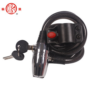 Excelente calidad retráctil Bloqueo de <span class=keywords><strong>cable</strong></span> de acero de alta calidad de alarma <span class=keywords><strong>cable</strong></span> para bicicleta - Product Image 4