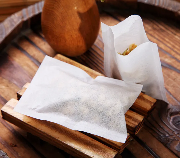 Einweg-Heiß siegel Filterpapier in Lebensmittel qualität für Teebeutel 1000 Stück in einer Packung