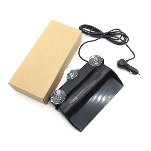 S2 16smd автомобильный стробоскоп, аварийный сигнал, мигающая Предупредительная лампа, красный, синий для внедорожника, грузовика, присоски, светодиодная лампа для лобового стекла - Product Image 6