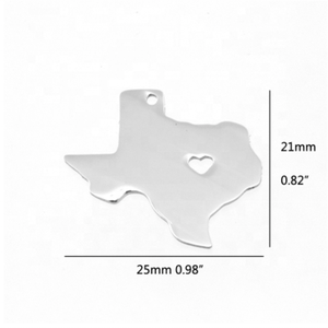 Yiwu แผนที่โลกรูปร่างแผนที่โลกที่กำหนดเองแคลิฟอร์เนียฟลอริด้าแผนที่เท็กซัสแผนที่อเมริกาจี้สแตนเลสสหรัฐอเมริกา - Product Image 3