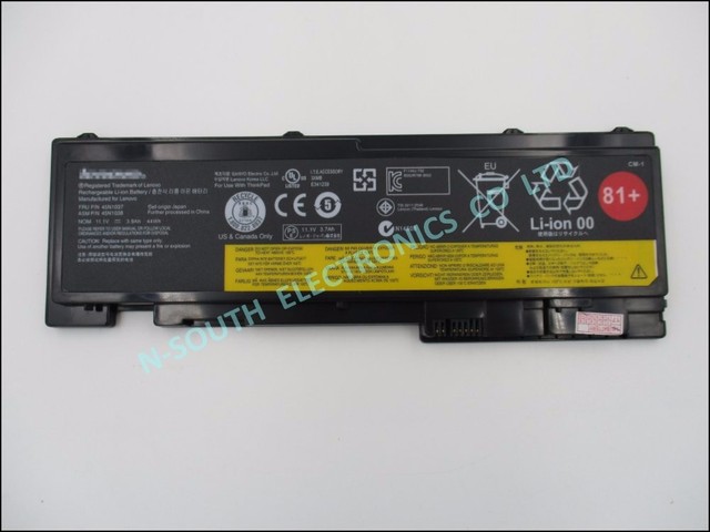 Original New 9cell Battery for lenovo Thinkpad T430s 11.1v 44wh 45n1036 45n1037