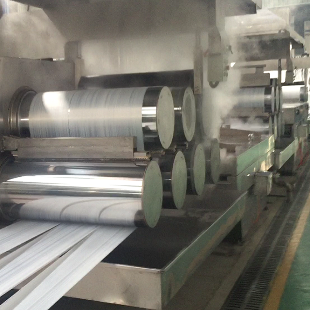 Производитель GangYing, ПЭТ сырье, Полиэфирное штапельное волокно, производственная линия