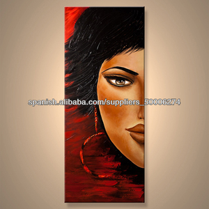 el más nuevo hecho a mano lienzo de arte africano pinturas para la decoración - Product Image 1