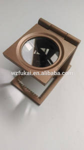 Wenzhou TH-9005B 8 X 2 LED paño plegado luz inspección lupa con 30 mm lente cristal - Product Image 1