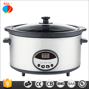 Kitchen Appliance 320W 7.5QT Oval Stainless Steel Crock Pot Electric <strong>Slow</strong> <strong>Cooker</strong> 1.<strong>5L</strong> 3.<strong>5L</strong> <strong>5L</strong> - Product Image 6
