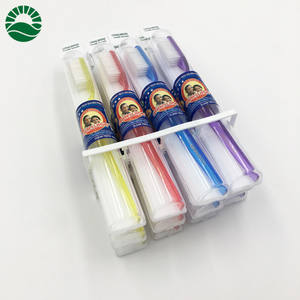 Brosse à dents pour adultes fumeurs, poils extra-durs, étui en plastique, Afrique - Product Image 2