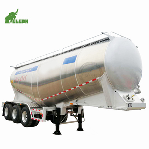 Aluminium 3 Essieux 40 tonnes 50 tonnes V Type Bulk Ciment Réservoir Cendres Volantes Ciment Bulker Silo Tanker <span class=keywords><strong>Pneumatique</strong></span> <span class=keywords><strong>Semi</strong></span> Camion Remorque à <span class=keywords><strong>Vendre</strong></span> - Product Image 1