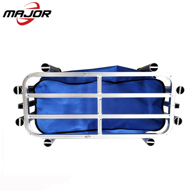 NEW Aluminum Rust-proof Light Duty Fishing Fishing Beach Trolley with Double Balloon Wheels