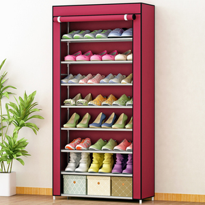 Armario <span class=keywords><strong>de</strong></span> zapatos <span class=keywords><strong>de</strong></span> <span class=keywords><strong>tela</strong></span> impermeable, moderno, cerrado, barato, increíble estante <span class=keywords><strong>de</strong></span> zapatos en línea, venta al por mayor - Product Image 2
