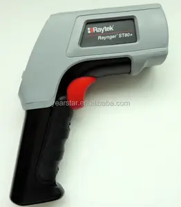 Raytek ST80赤外線および接触温度計 (グラフィカルLCDディスプレイ付き)