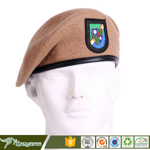 Personnalisé En Gros <span class=keywords><strong>Militaire</strong></span> Brun Béret - Product Image 1