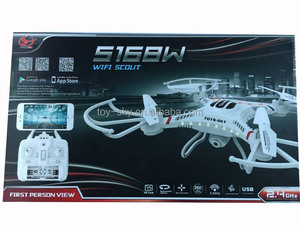Mejores juguetes de largo alcance wifi fpv 2.4g 4ch 6 axis gyro rc drone con cámara de alta definición de fotografía Phantom - Product Image 6