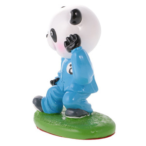 Tùy Chỉnh Handmade Trong Nhà Trang Trí Phim Hoạt Hình Động Vật <span class=keywords><strong>Kung</strong></span> <span class=keywords><strong>Fu</strong></span> <span class=keywords><strong>Panda</strong></span> Hành Động Con Số Động Vật Hình - Product Image 3