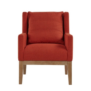 Nuevo barato decorativo sillas el sillón de tela roja de gran tamaño sentado silla - Product Image 1