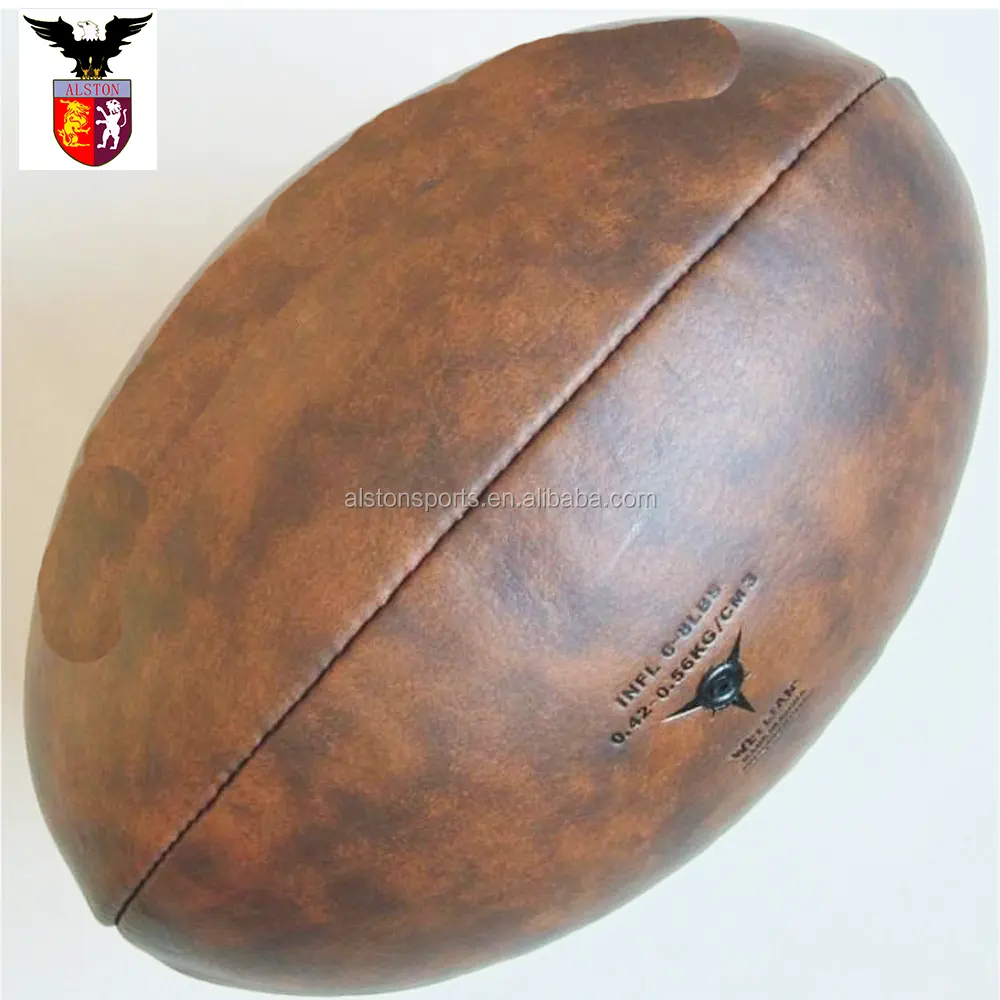 Antik yollar geri stil İngilizce Şişme Rugby Topu