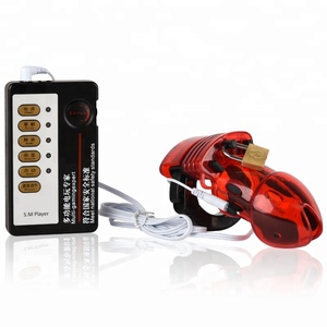 Mâle Sex Toys Pénis Serrure Cock Cage Électro Choc Chasteté Cage - Product Image 6