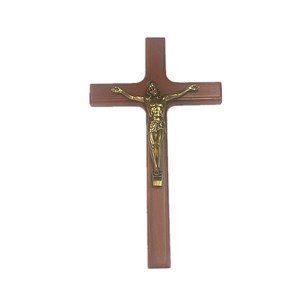 Statues religieuses en métal artisanal, Jésus crucifié, statue en laiton de Jésus-Christ pour la maison, le bureau, l'église, décoration chrétienne - Product Image 3
