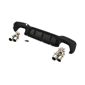 In Fibra di carbonio G30 G38 Posteriore Labbro per <span class=keywords><strong>BMW</strong></span> G30 Nuovo 5 Serie <span class=keywords><strong>530</strong></span> M 540 con Pacchetto 2017 2018 2019 con End Consigli - Product Image 5