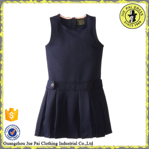 <strong>School</strong> Girls Pleated Dress Uniform Navy <strong>Blue</strong> <strong>School</strong> Uniform <strong>Jumper</strong> - Product Image 2