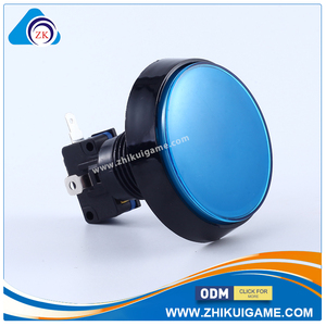 Yüksek Kalite Yuvarlak Tip Düğme Anahtarı, Mini Plastik Düğme Ile Led Işık - Product Image 5