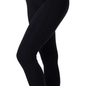 High Waisted <strong>Women's</strong> Plus Size <strong>Footless</strong> <strong>Tights</strong> with Solid Colour - Product Image 5