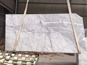 최고의 가격 홈 디자인 천연 돌 화이트 카라라 대리석 타일 - Product Image 4