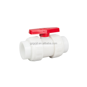 Vanne à double boule <span class=keywords><strong>FRPP</strong></span>, livraison directe d'usine, résistante à l'acide et à l'alcalin et aux températures élevées - Product Image 2