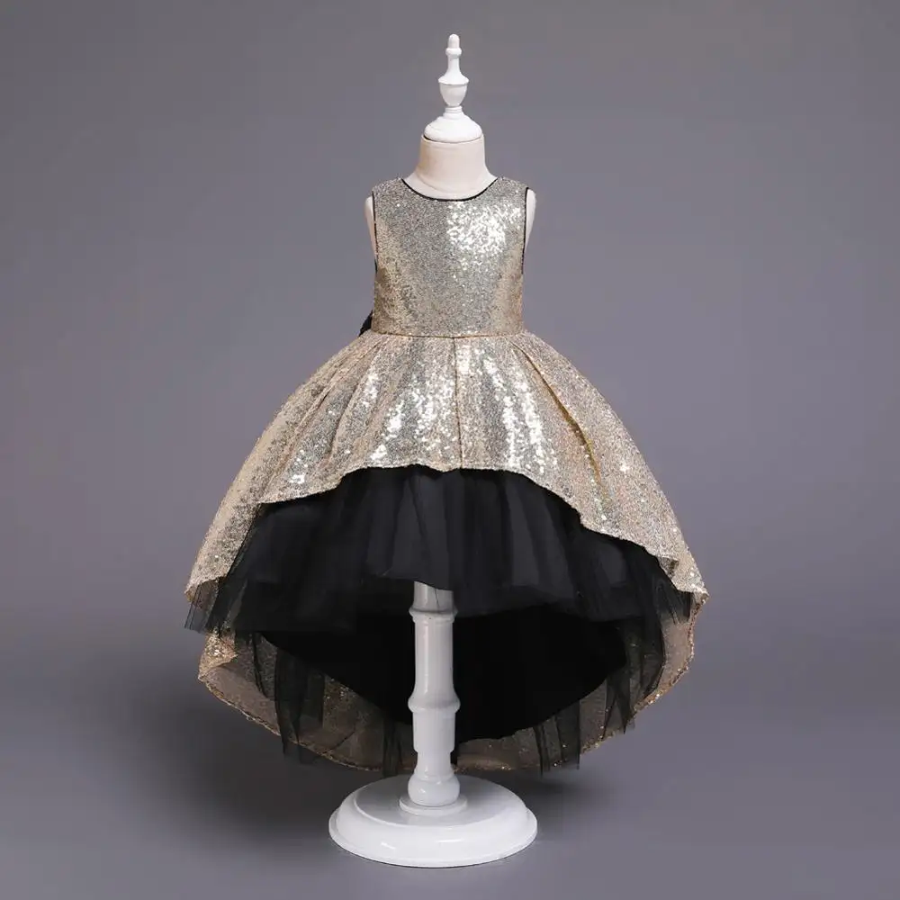 Платье для малышей на Хлопчатобумажной Подкладке для девочек детское платье на свадьбу или вечеринку для маленьких принцесс, платья для девочек, летняя детская одежда для девочек, От 2 до 10 лет Y11926